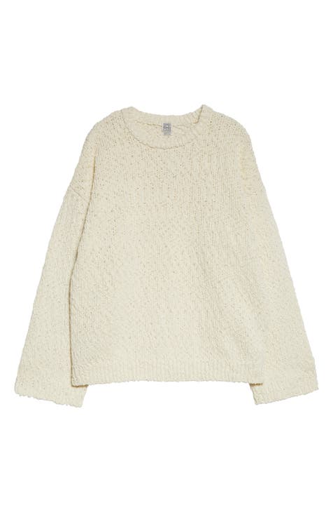 white cotton sweater | Nordstrom