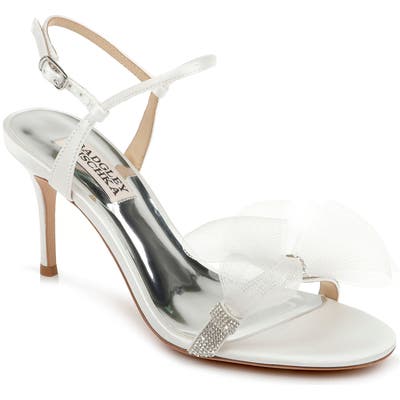Badgley Mischka Janie Sandal, White