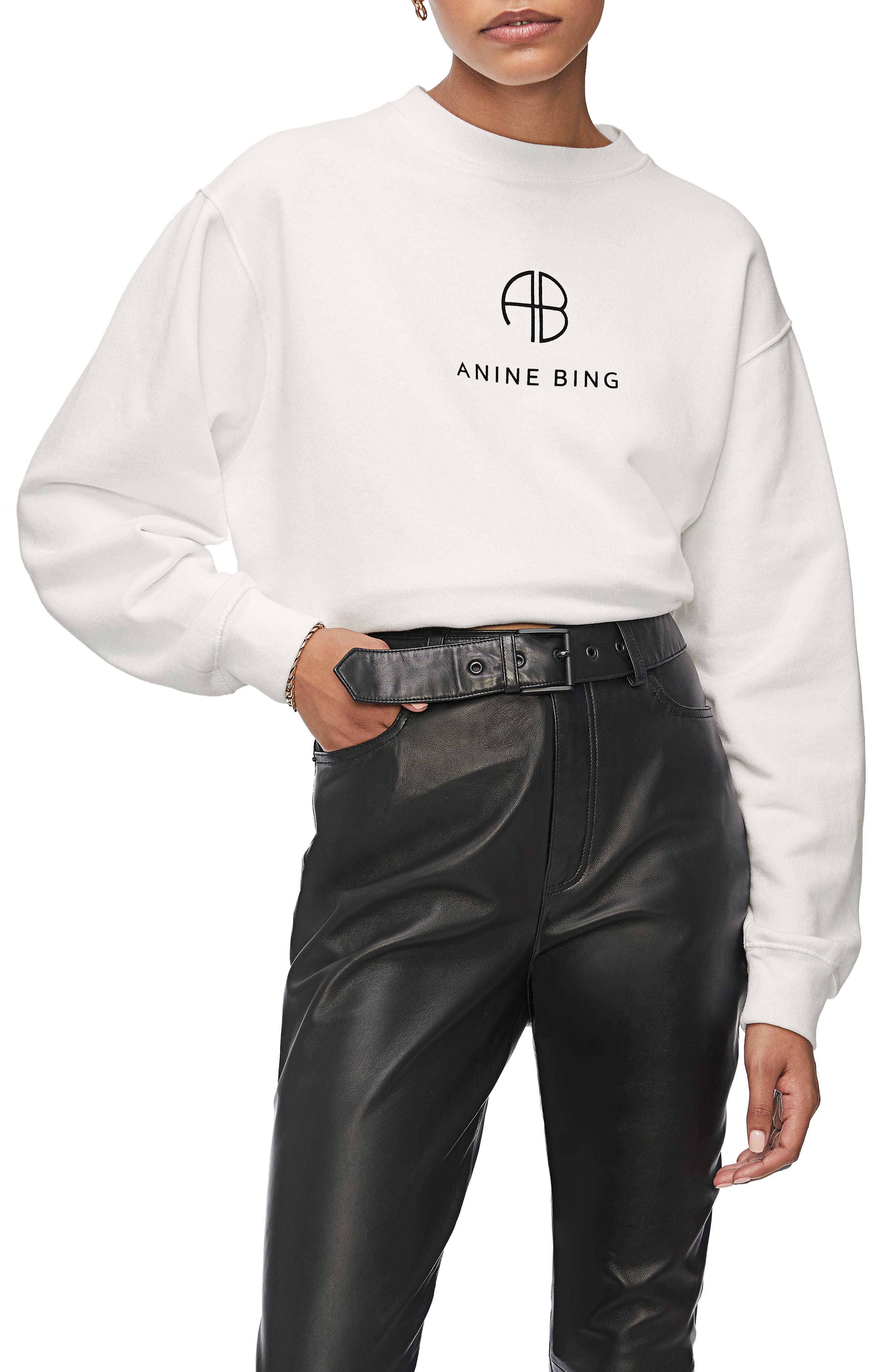 anine bing sweatshirt sale