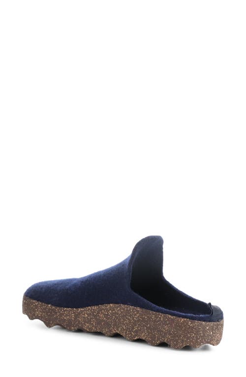 Shop Asportuguesas By Fly London Fly London Come Sneaker Mule In Navy Tweed/felt