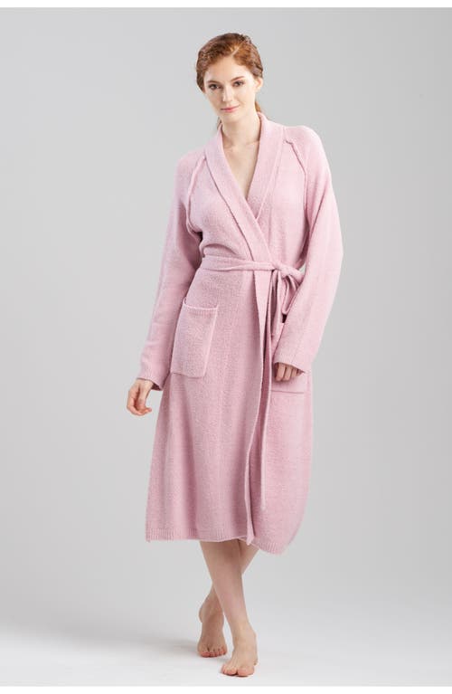 Natori Luna Mellow Robe In Light Pink