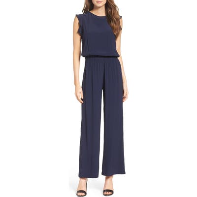 Fraiche By J Blouson Jumpsuit