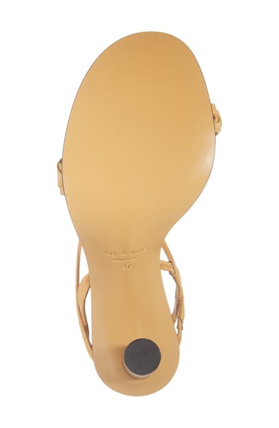 Rag & Bone Infinity Sandal In Putty Leather