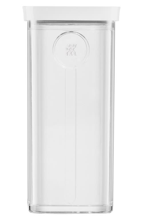 Zwilling Fresh & Save 6-piece Cube Set & Vacuum Pump Set In White