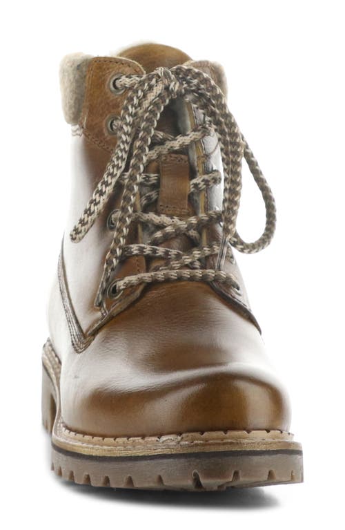 Bos. & Co. Hartt Waterproof Boot In Camel/castanho