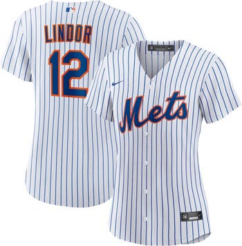 Nike Women's Francisco Lindor White New York Mets Home Replica Player Jersey