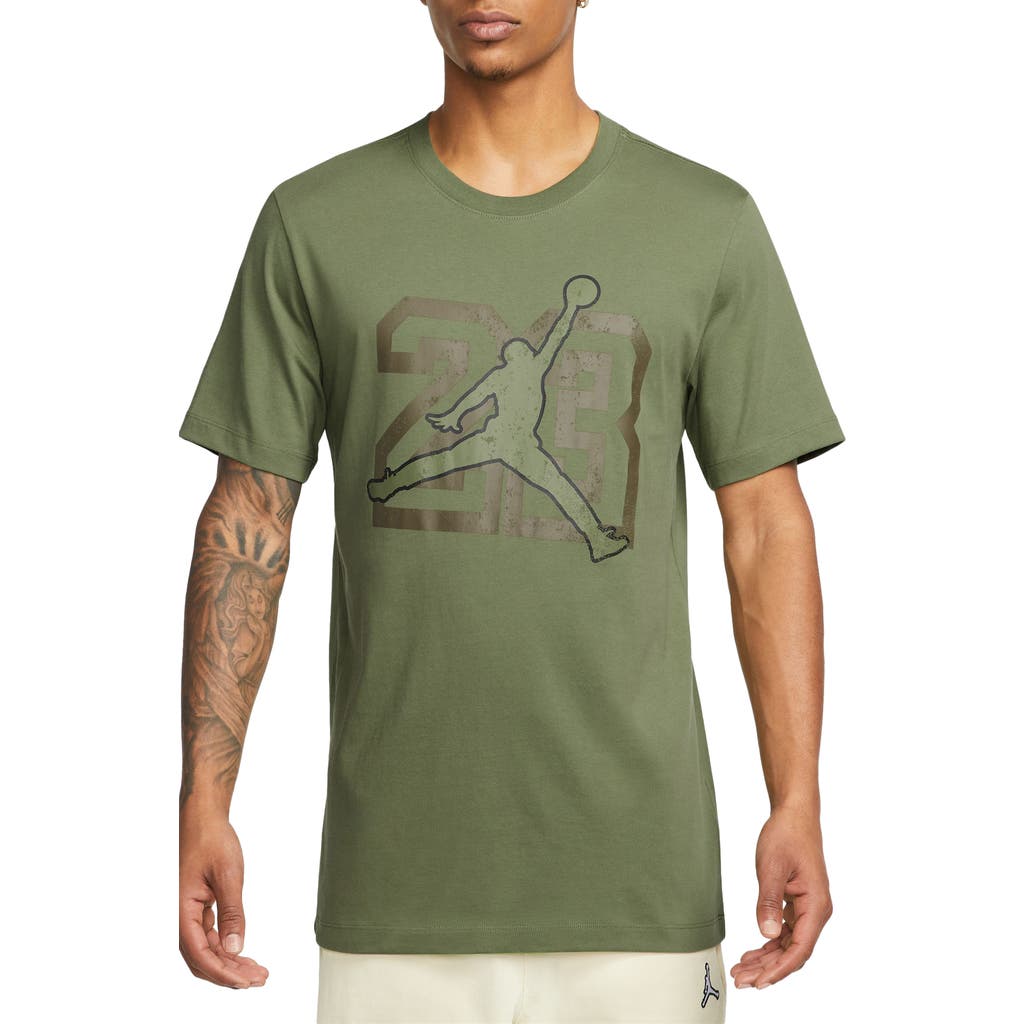 Jordan Flight Essentials Graphic T-shirt In Green