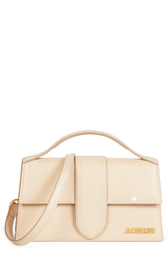 Jacquemus Le Grand Bambino Satchel In Ivory