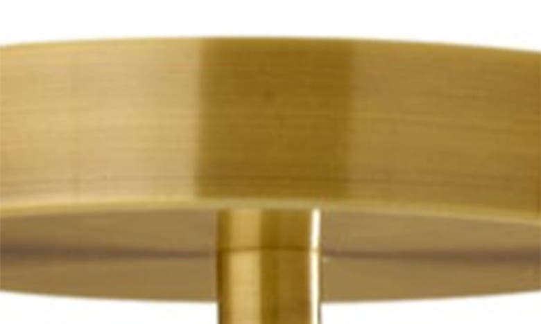 Adesso Lighting Finley Flush Mount Ceiling Light Fixture In Antique Brass