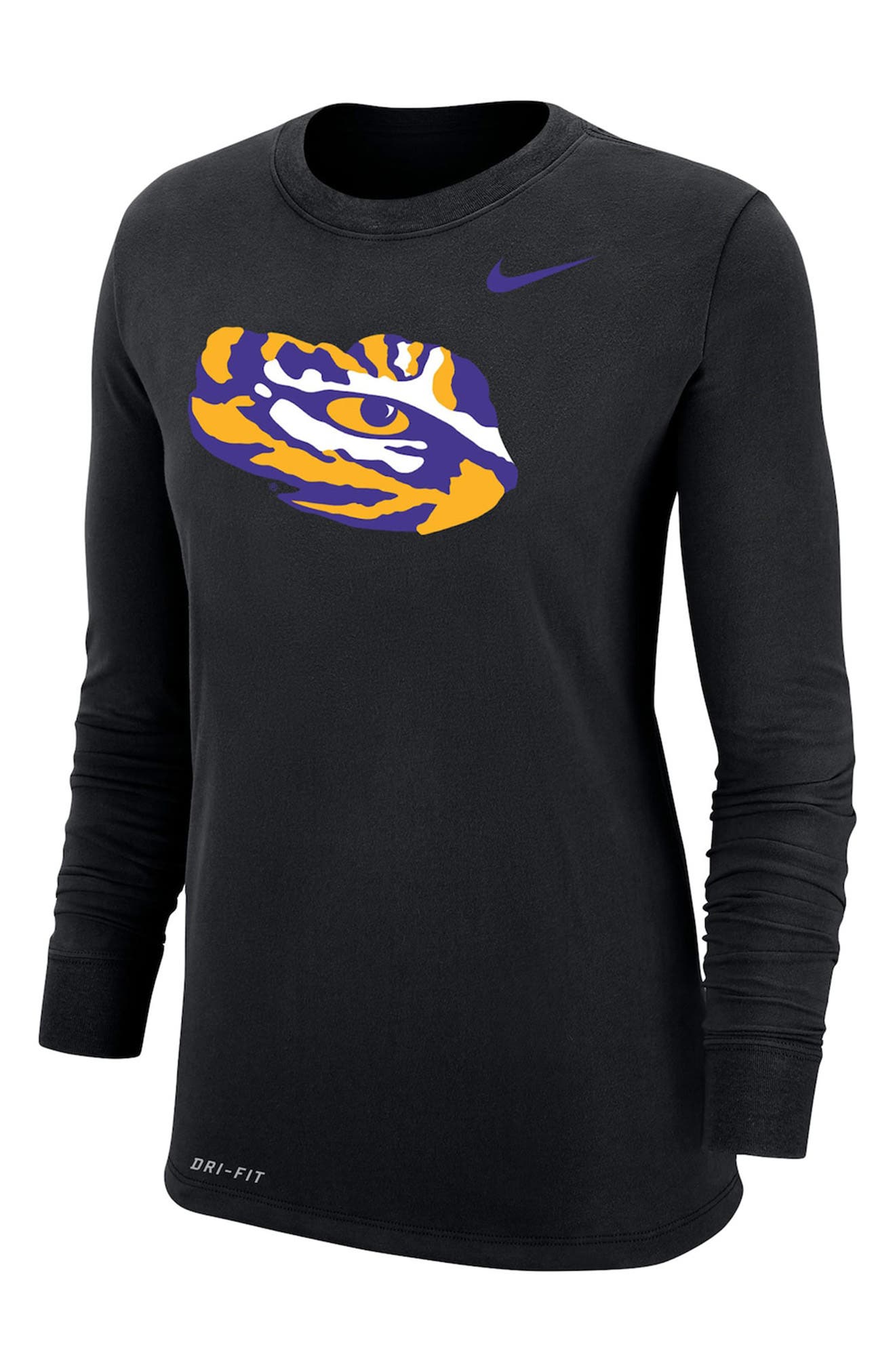 lsu long sleeve dri fit