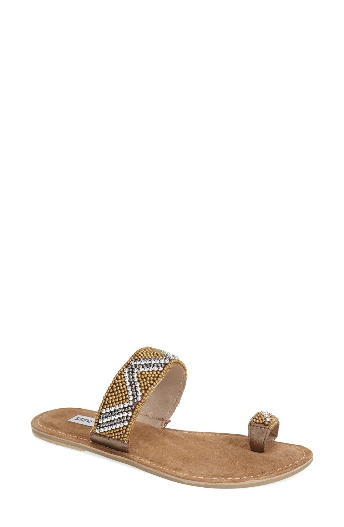 steve madden beaded sandals