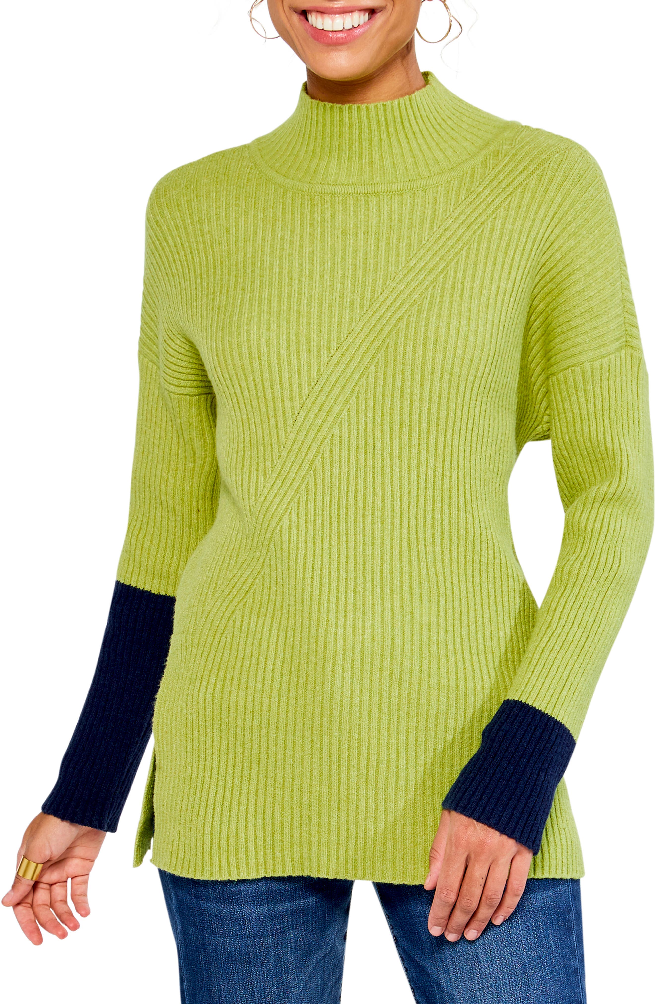 textured turtleneck