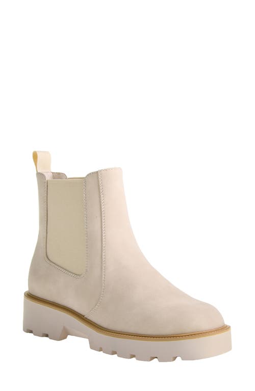 Shop Chinese Laundry Rev Platform Chelsea Boot In Cream