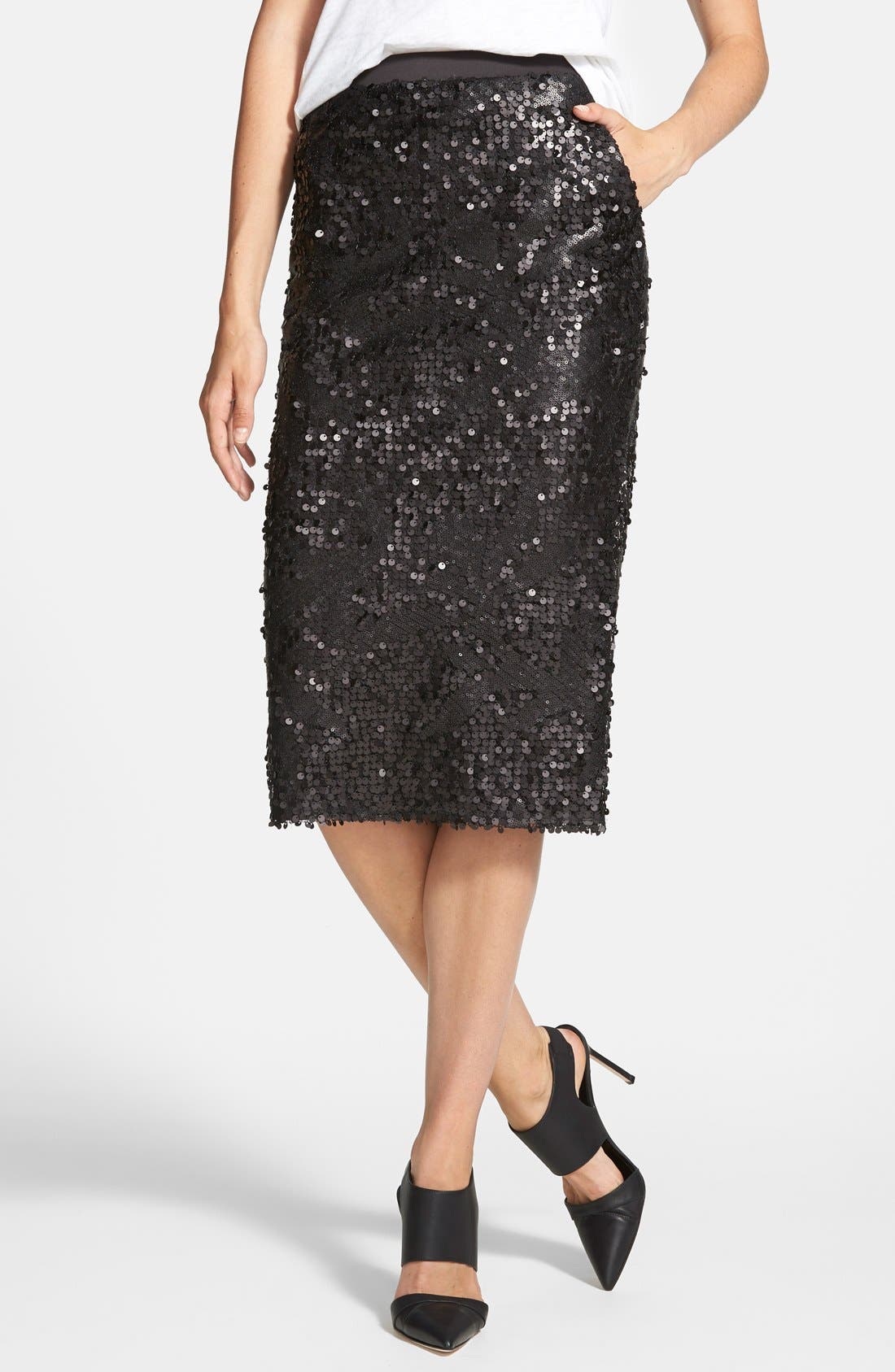 Tildon Sequin Tube Skirt Nordstrom