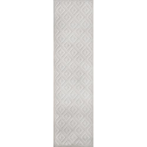 Jonathan Y Portmany Neutral Diamond Trellis Indoor/outdoor Area Rug In Ivory