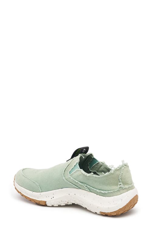 HOLO FOOTWEAR HOLO FOOTWEAR ATHENA MOC CANVAS SLIP-ON SHOE 