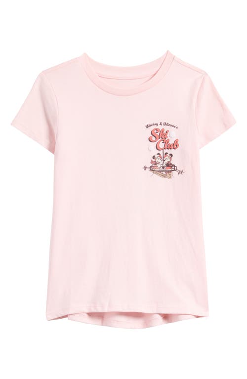 Tucker + Tate Kids' Cotton Graphic T-Shirt in Pink Balm Minnie Ski Club 