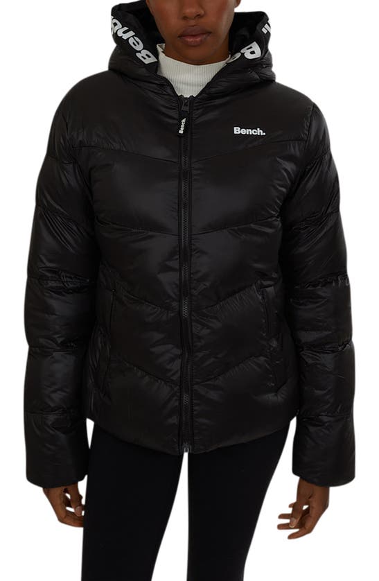 Bench Philippa Puffer Jacket In Black