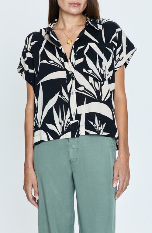 PISTOLA PISTOLA LARA FLORAL CAMP SHIRT 