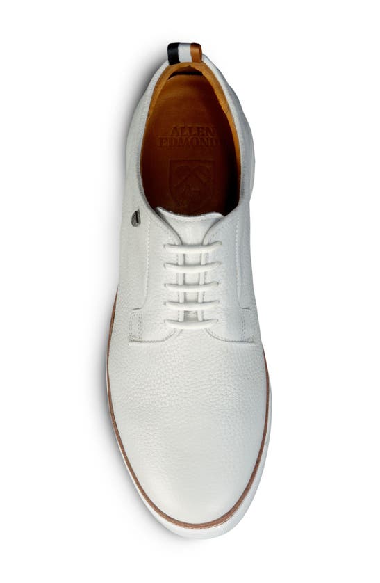 Shop Allen Edmonds Cypress Golf Derby Sneaker In White