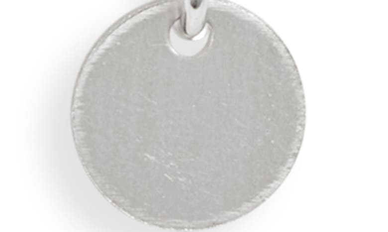 Shop Set & Stones Quinn Disc Choker Necklace In Silver