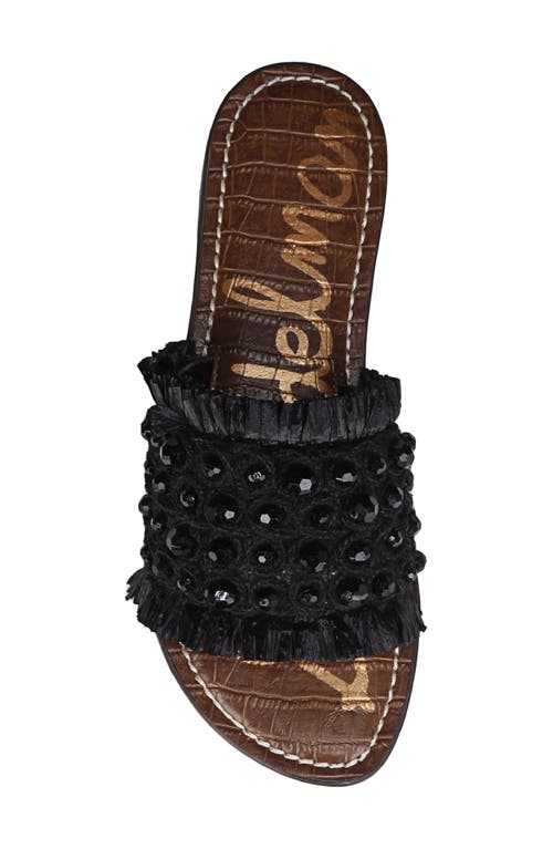 Sam Edelman Gladys Slide Sandal In Black