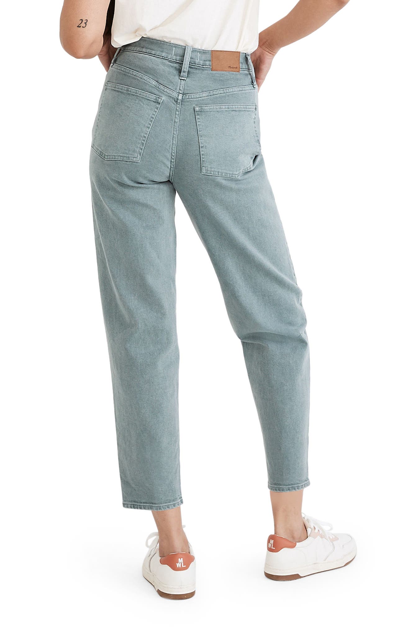 Madewell Garment Dye Balloon Jeans 