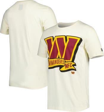 Women's New Era Cream Kansas City Chiefs Chrome Sideline T-Shirt