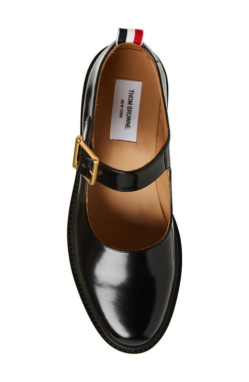 Shop Thom Browne John Mary Jane Shoe In Black