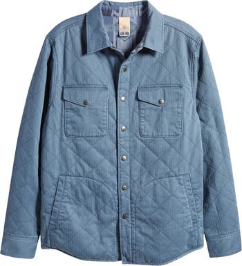 Faherty x Doug Good Feather Bondi Reversible Organic Cotton Shirt