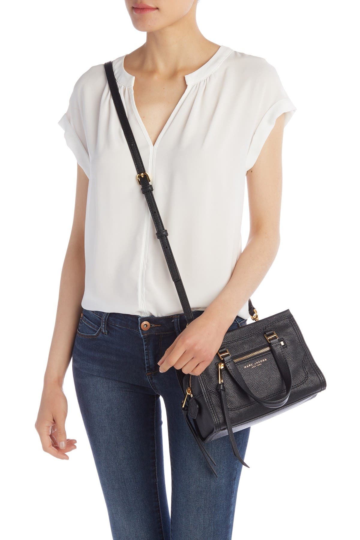 marc jacobs mini rider leather crossbody