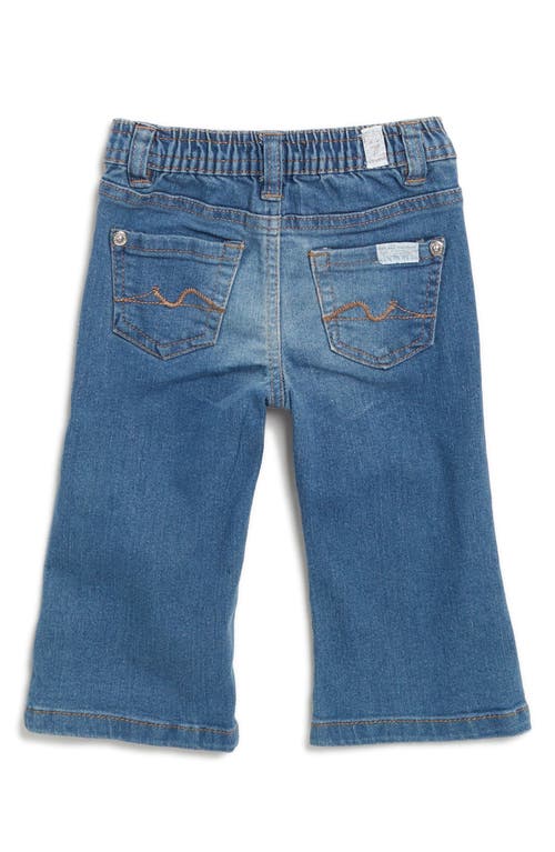 7 FOR ALL MANKIND 7 FOR ALL MANKIND FAUX FUR LINED SHIRT JACKET & DENIM PANTS 