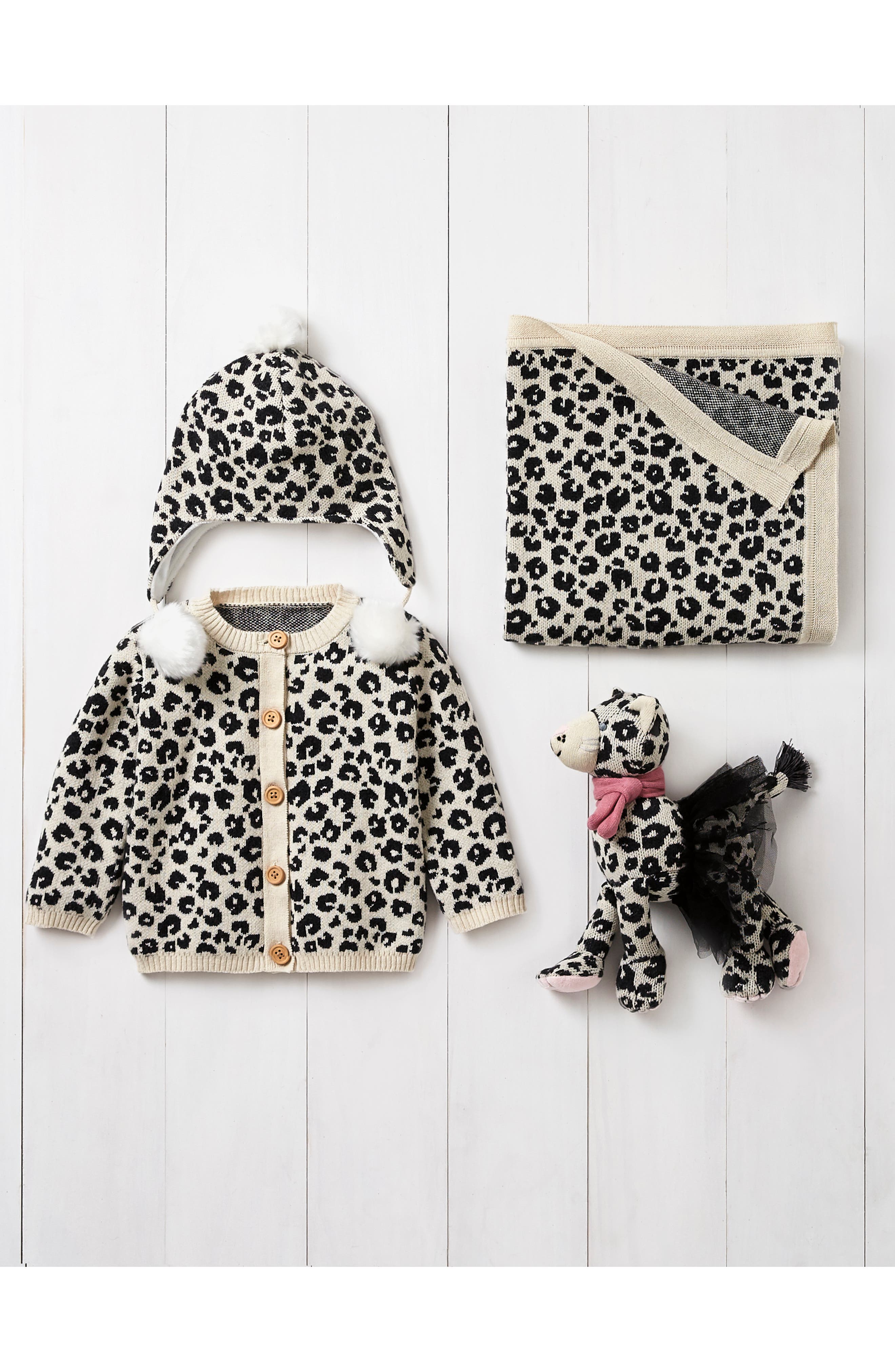 baby leopard cardigan