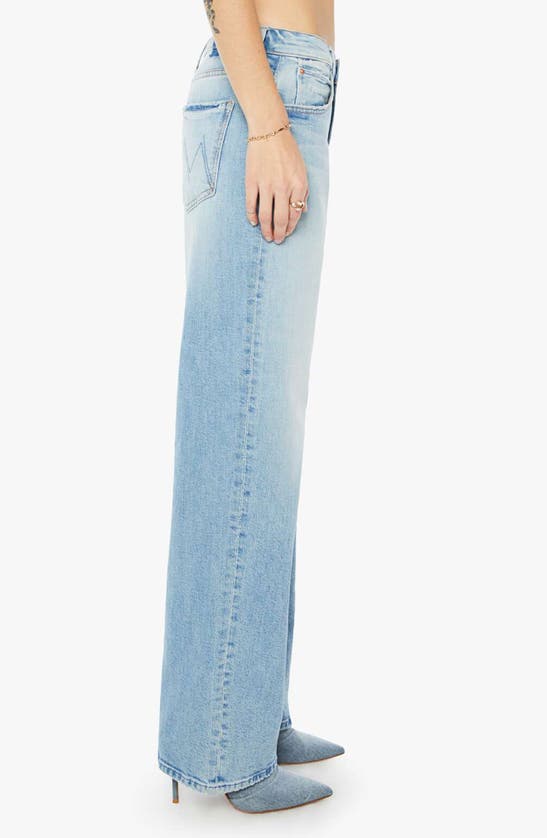 Shop Mother The Spitfire Sneak Straight Leg Jeans In I Confess