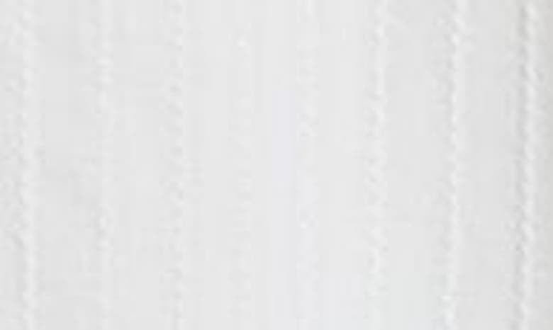 Rails Sinclair Textured Stripe Cotton Camp Shirt In White