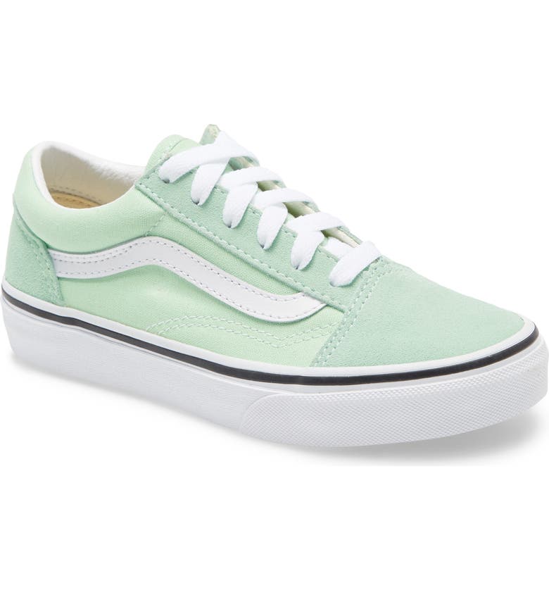 VANS 'Old Skool' Skate Sneaker, Main, color, GREEN ASH/ TRUE WHITE