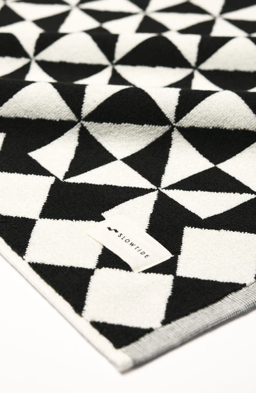 Slowtide Gatsby Bath Mat In Black