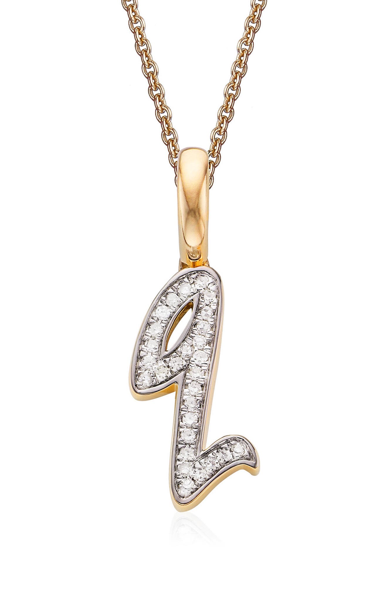 Monica Vinader Alphabet Pendant 2025