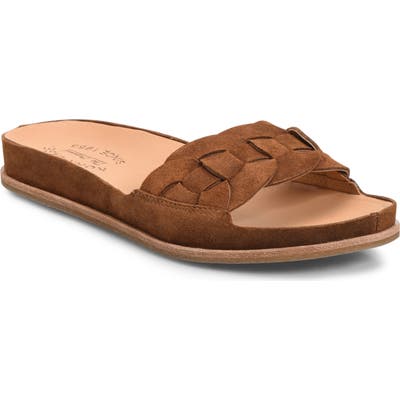 Kork-Ease Dolphin Slide Sandal, Brown