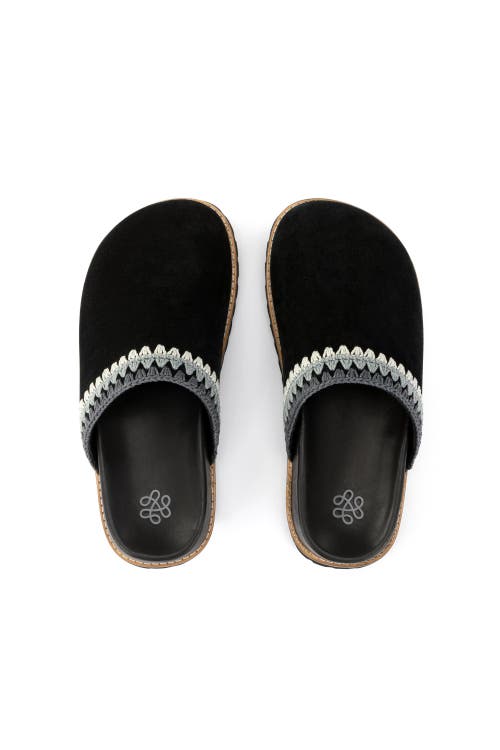 Shop The Sak Bolinas Lug Sole Clog In Black Seminyak