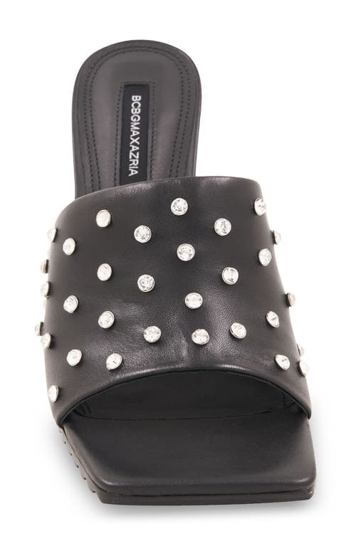 Bcbgmaxazria Porsha Slide Sandal In Black
