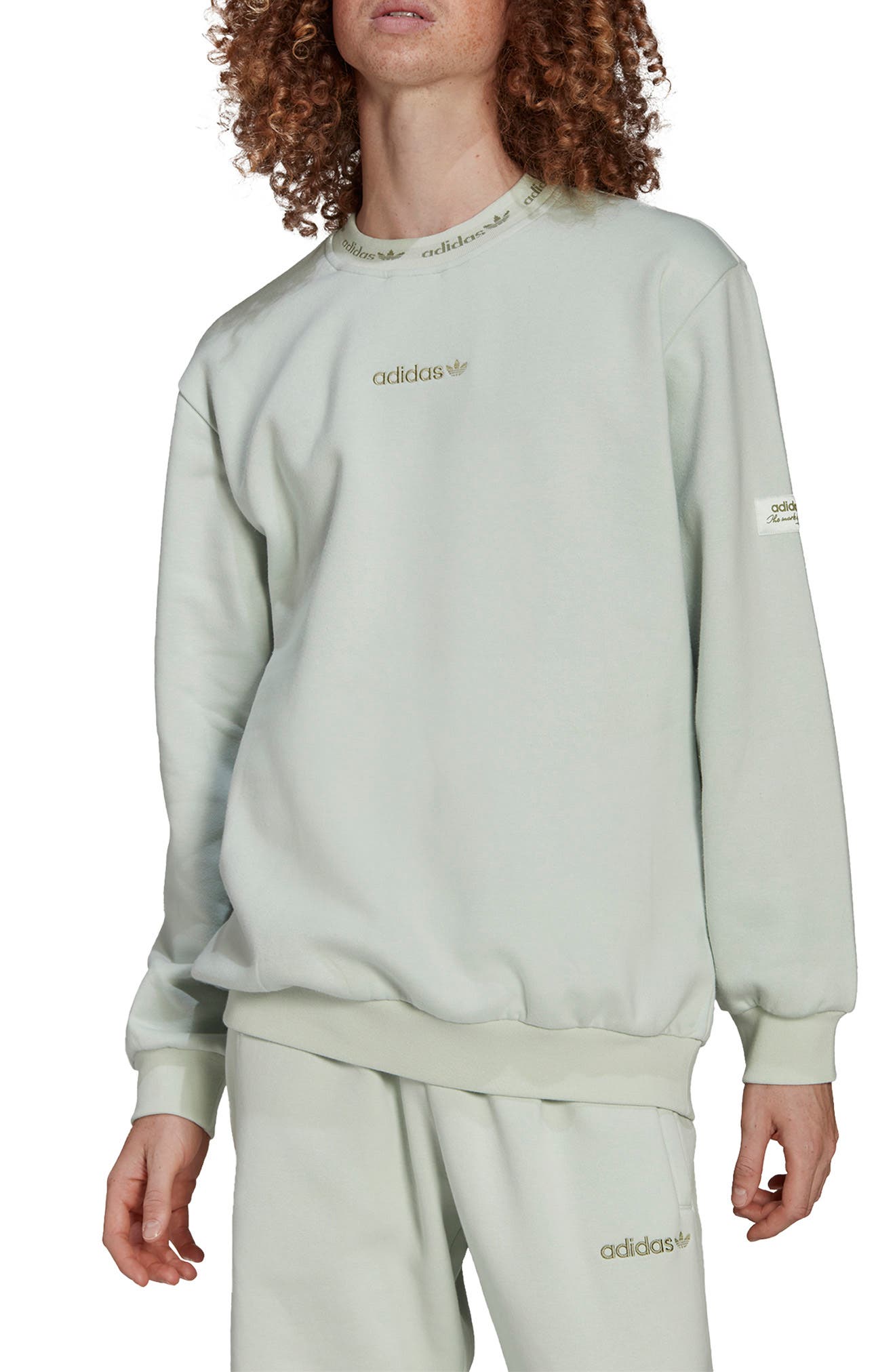 adidas mens crewneck