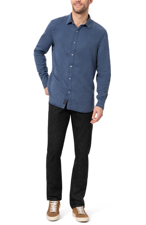 Mavi Jeans Marcus Slim Straight Leg Jeans In Black Selvedge