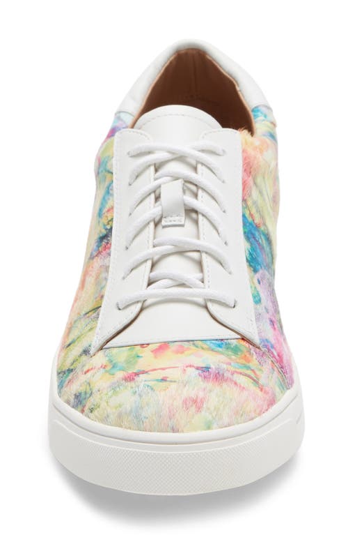 Shop Linea Paolo Kaia Genuine Calf Hair Sneaker In Multi Print Calf Hair/leather