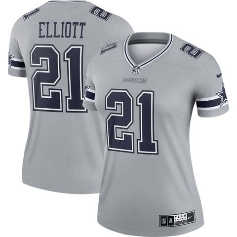 Ezekiel Elliott Dallas Cowboys Nike Youth 2022 Salute To Service Player  Limited Jersey - Olive