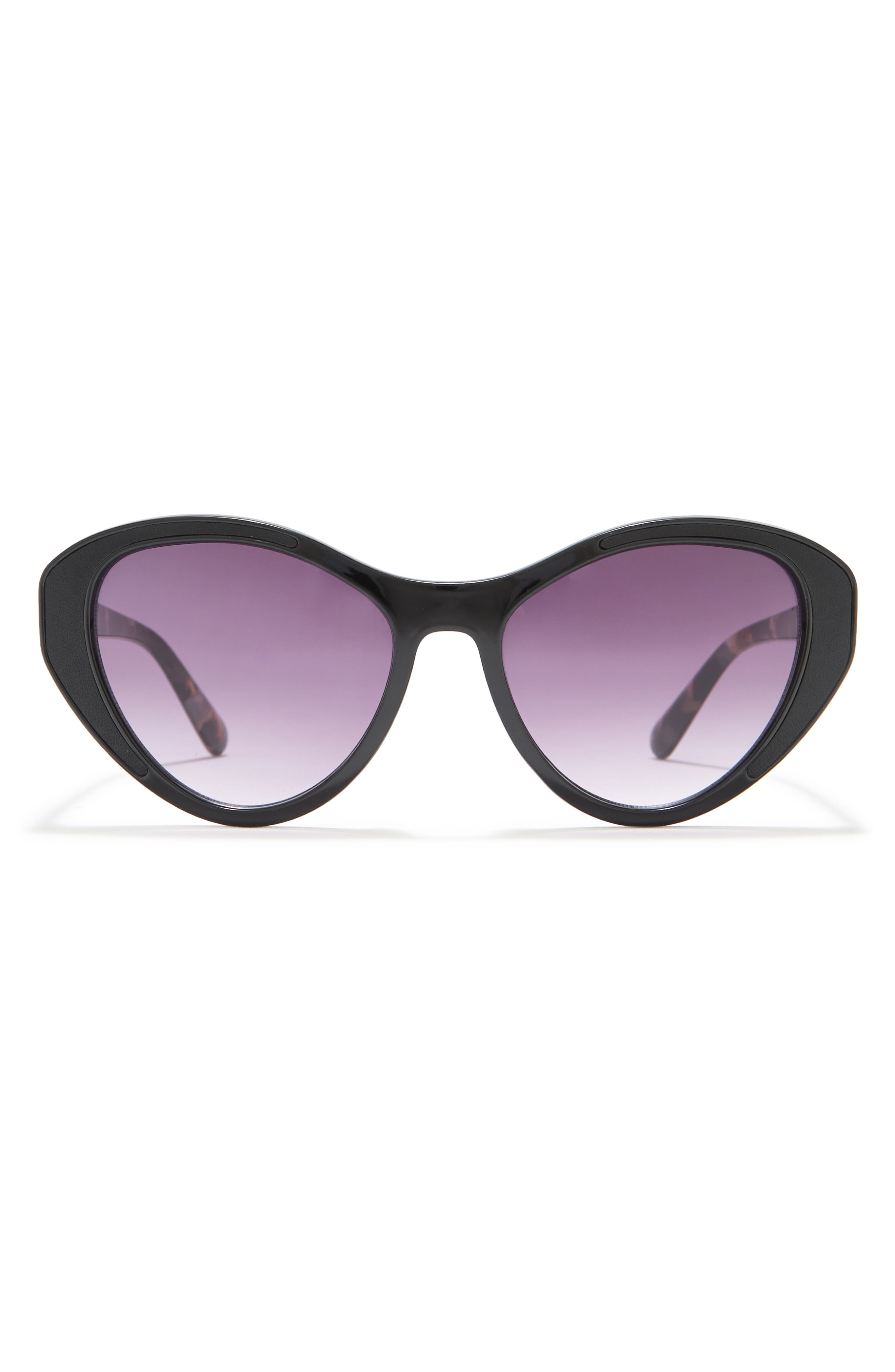 Vince Camuto 62mm Oval Sunglasses In Black Tort