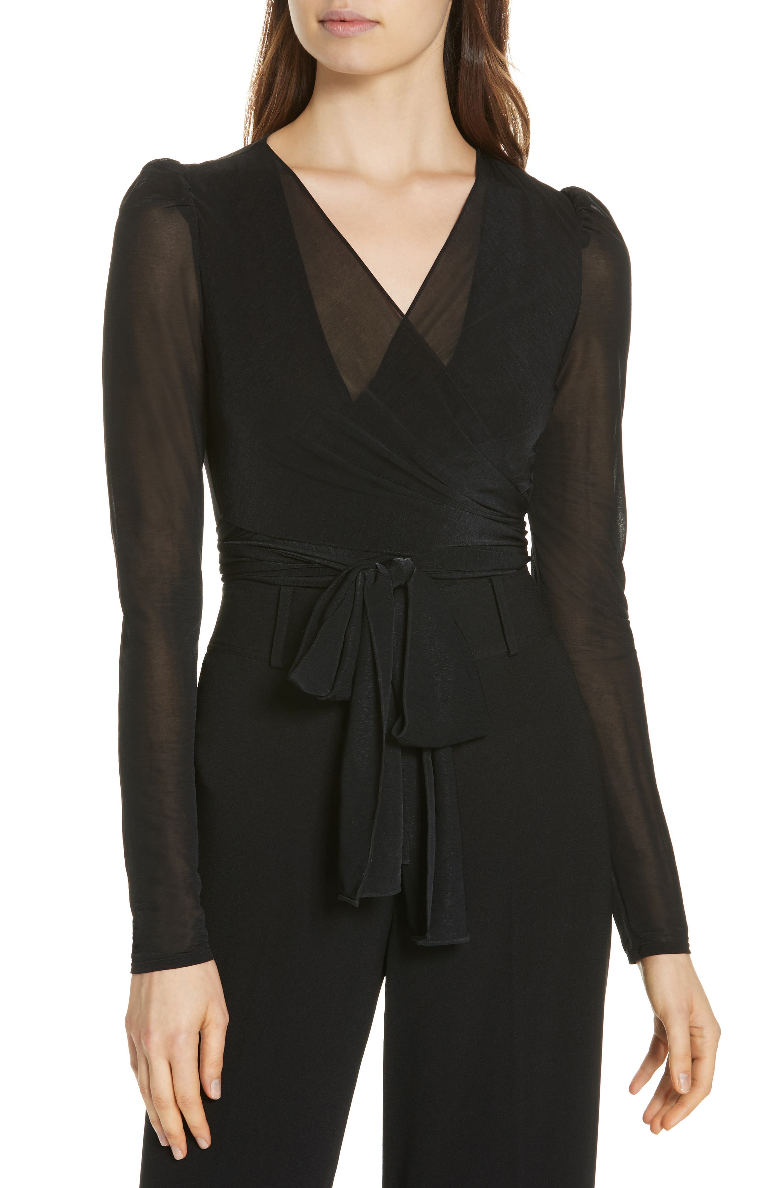 DVF Wrap Bodysuit Nordstrom
