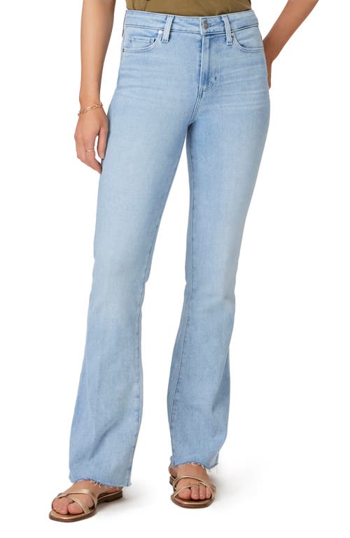 PAIGE Laurel Canyon High Waist Flare Jeans Shooting Star at Nordstrom,