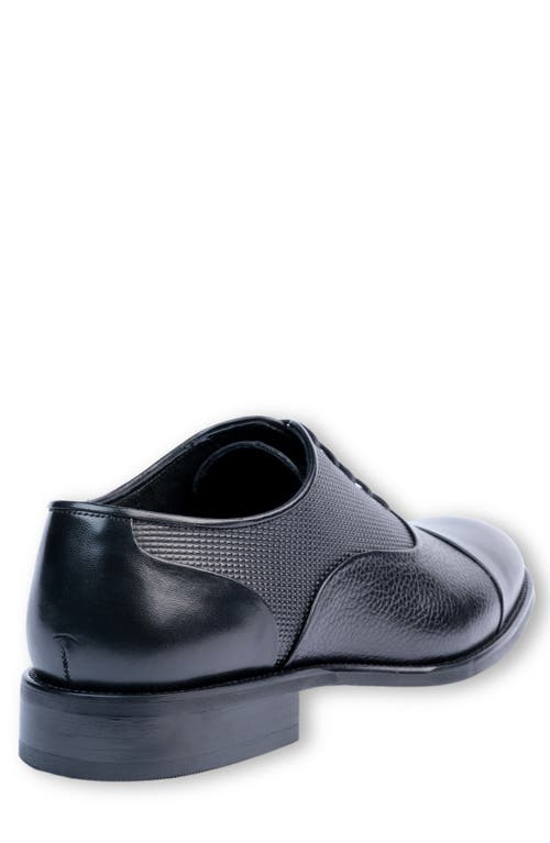 Vellapais Neda Cap Toe Oxford In Black