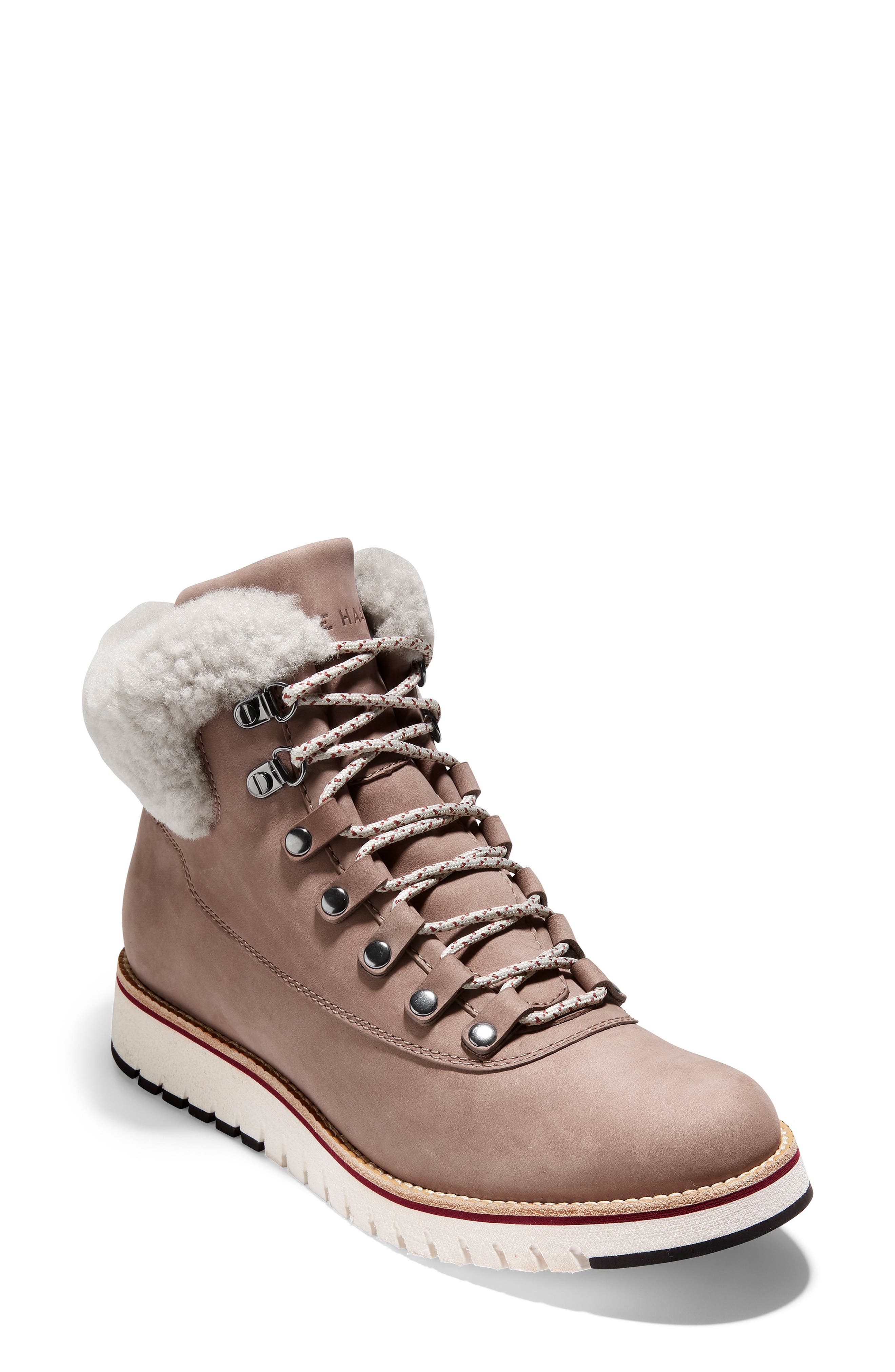 cole haan shearling boots